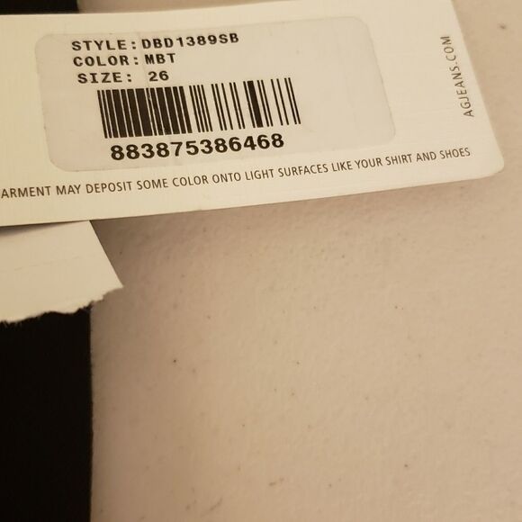 Ag adriano goldschmied ⚫ Distressed jeans size 26 - Picture 5 of 11